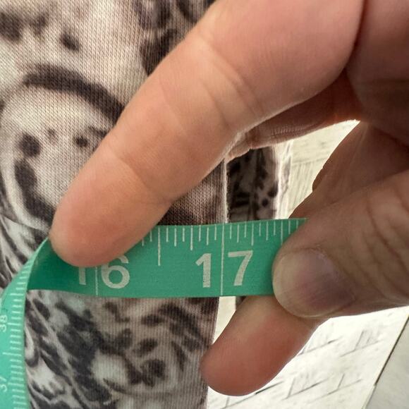 J Jill women’s travel dress packets, grey white swirl pattern, casual cozycore - Picture 9 of 11